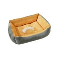 thumbnail image 2 of FeiFu All-in-One Soft Plush Pet Bed for Dogs Cats Thickened Warm Comfortable Calming Pet Nest Cozy Rest Bed for Small Medium Puppy Indoor Outdoor, 2 of 6
