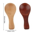 thumbnail image 3 of Cuchara de Café Injueey Mango Corto de Madera, 3 of 6