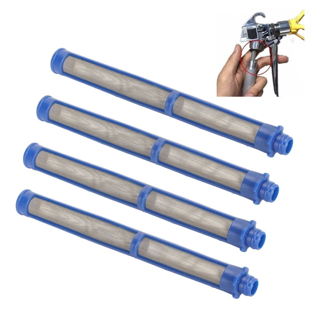 10Pcs Efficient Durable Airless Spray Filter, Easy Installation, Improve Spray Effect, Widely Applicable for All Kinds of Spray Machines