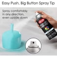 thumbnail image 4 of Krylon Fusion All-In-One Spray Paint - Quick Drying, Gloss Finish - 12 oz, Clear, 4 of 8