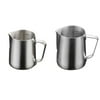 350ml+600ml Kitchen Expresso Stainless Milk Latte Jug Frothing