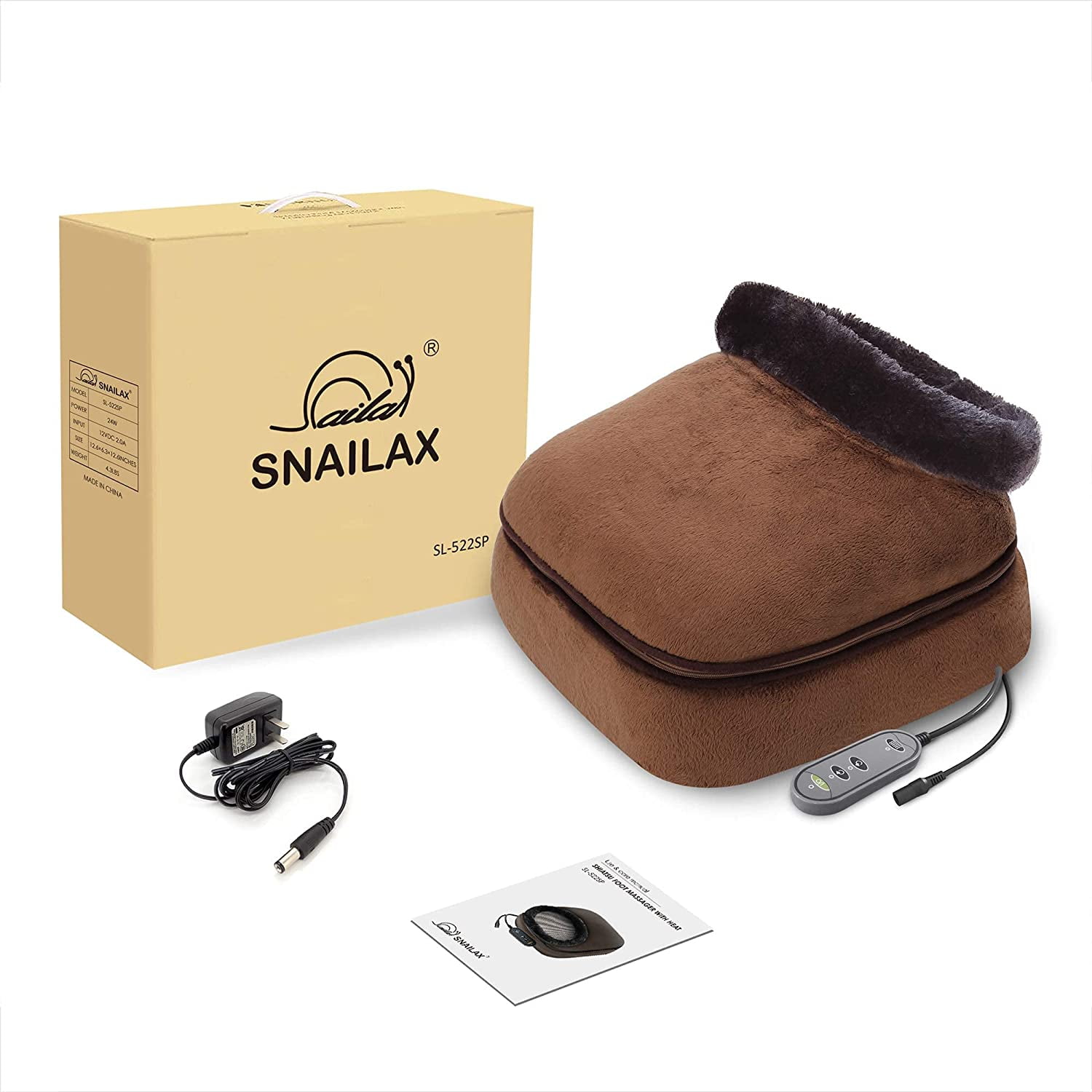 Snailax Shiatsu Foot and Back Massager – Targeted Relief for Tired Feet and  Aching Muscles – TweezerCo