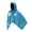 Sky Blue, variant on bestolf Sun Protection Poncho Hooded Cooling Cape UV Protection Lightweight Foldable Beach Cover Windproof Sun-proof Cloak (Sky Blue )