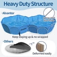thumbnail image 2 of Pet Double Swimming Pool Dog Bathing Tub Indoor Outdoor Pond Ball Pit, 2 of 7