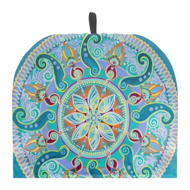 Funda aislante para tetera, decorativa y ligera, ideal como regalo para amantes del té. Verde claro