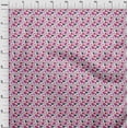 thumbnail image 4 of oneOone Rayon Red Fabric Kids Dress Material Fabric Print Fabric By The Yard 56 Inch Wide, 4 of 5