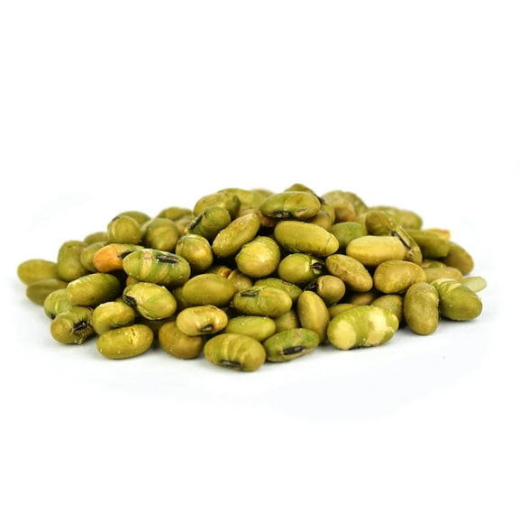 Snack Delights Roasted & Salted Edamame Beans – Healthy, Crunchy, Lightly Salted Plant-Based Snack, 1 lb Bag