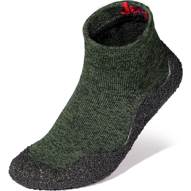 Calcetines de gimnasio minimalistas para correr Joomra, talla 13, color verde