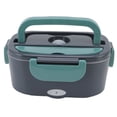 thumbnail image 4 of Electric Lunch Box 60W Heating 1.5L Capacity Stainless Steel Container 2 Charging Cables Portable Handle Lunch Box Warmer, 4 of 22
