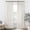 Birch, variant on Linen Curtains, Light Filtering Sheer Window Treatments, Boho Floor to Ceiling Curtains for Bedroom Aesthetic Living Room, 84 Inches Long, 2 Panels Set