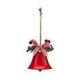 thumbnail image 3 of Campana de Navidad, decoración colgante de Navidad, bonitos timbres multiusos, colgantes de campanas para de Navidad para puerta de vacaciones 1 campana de trompeta roja, 3 of 8