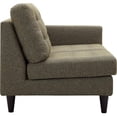 thumbnail image 3 of Pemberly Row Right-Facing Upholstered Fabric Loveseat in Oatmeal, 3 of 12