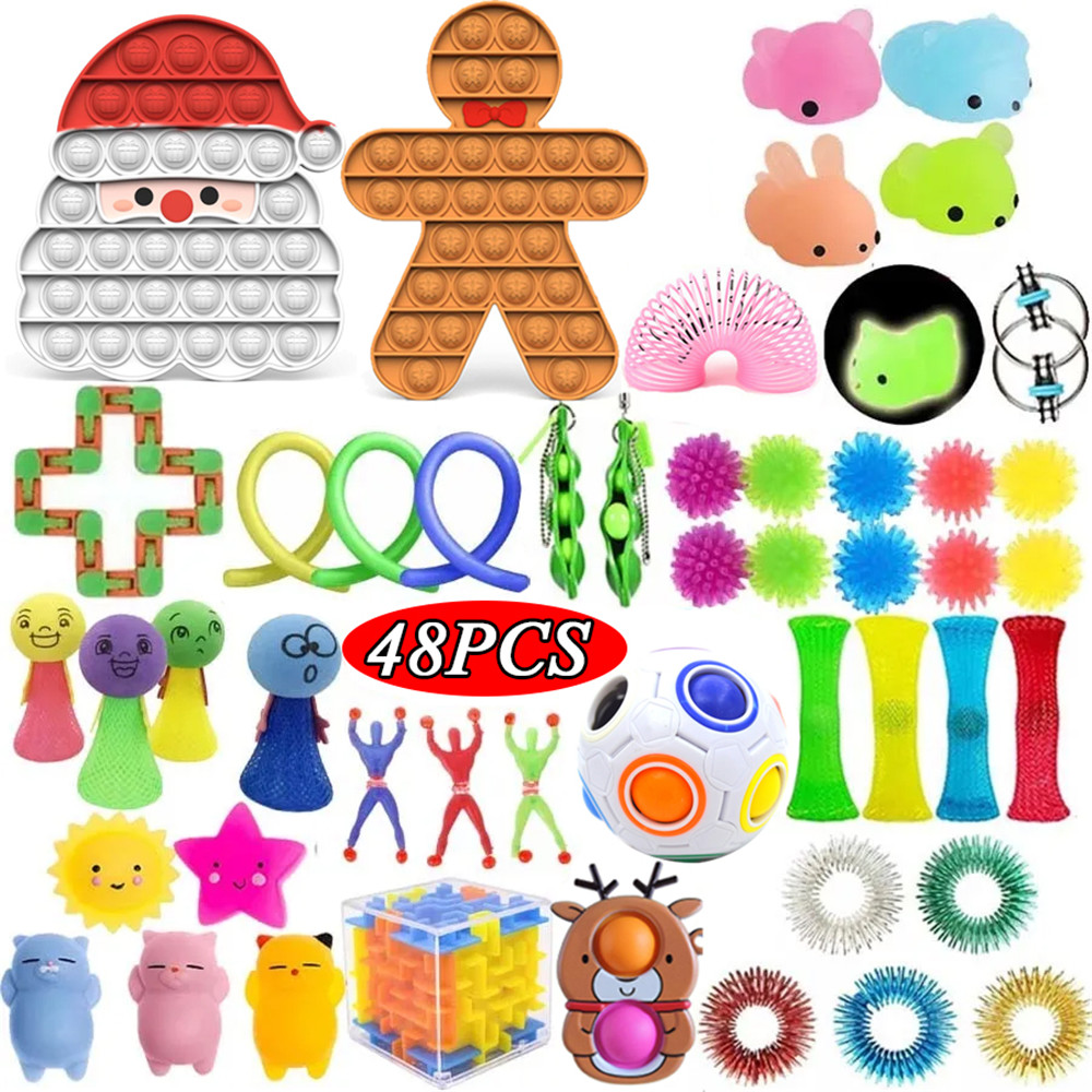 Fidget Toy Set Cheap, Sensory Fidget Toys Fidget toy Pack for Kids