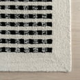 thumbnail image 4 of nuLOOM Adahlia Checkered Wool Area Rug, 4' x 6', Ivory, 4 of 9