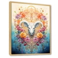 thumbnail image 2 of Designart "Divine Blessings Folk Religion wall art" Animals Floater Framed Canvas Print, 2 of 7