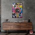 thumbnail image 3 of Watch Graffiti Canvas Urban Graffiti Wall Art by Notoriart, Black Frame, 24" x 36", 3 of 7
