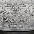 thumbnail image 3 of SAFAVIEH Orchard Eglantine Damask Area Rug, Grey/Light Grey, 6'7" x 6'7" Round, 3 of 8
