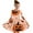 Orange-9, variant on Odeerbi Kids Girls Skater Twirl A-Line Dress Long Sleeve Pleated Dancing Dress Spring Fall Halloween Dress 4-14 Years Children Halloween Printed Princess Dress Kids Clothes Orange