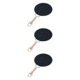 thumbnail image 4 of bedienty Heat Diffuser Plate Disc Kitchen Cookware Milk Coffee Heat Diffuser Ring mer Ring with Wooden Handle 22cm 3Set, 4 of 6