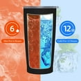 thumbnail image 3 of Soccer Tumbler 20oz Funny Stainless Steel Insulated Tumblers with Lid and Straw Sport Travel Coffee Mug Tea Wine Cups Water Bottle Sport Gifts for Women Men Sports Lover, 3 of 6