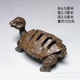 thumbnail image 1 of Antique-style gold tortoise incense burner, a high-end craft item for attracting wealth and good fortune, suitable for Chinese home decoration., 1 of 4