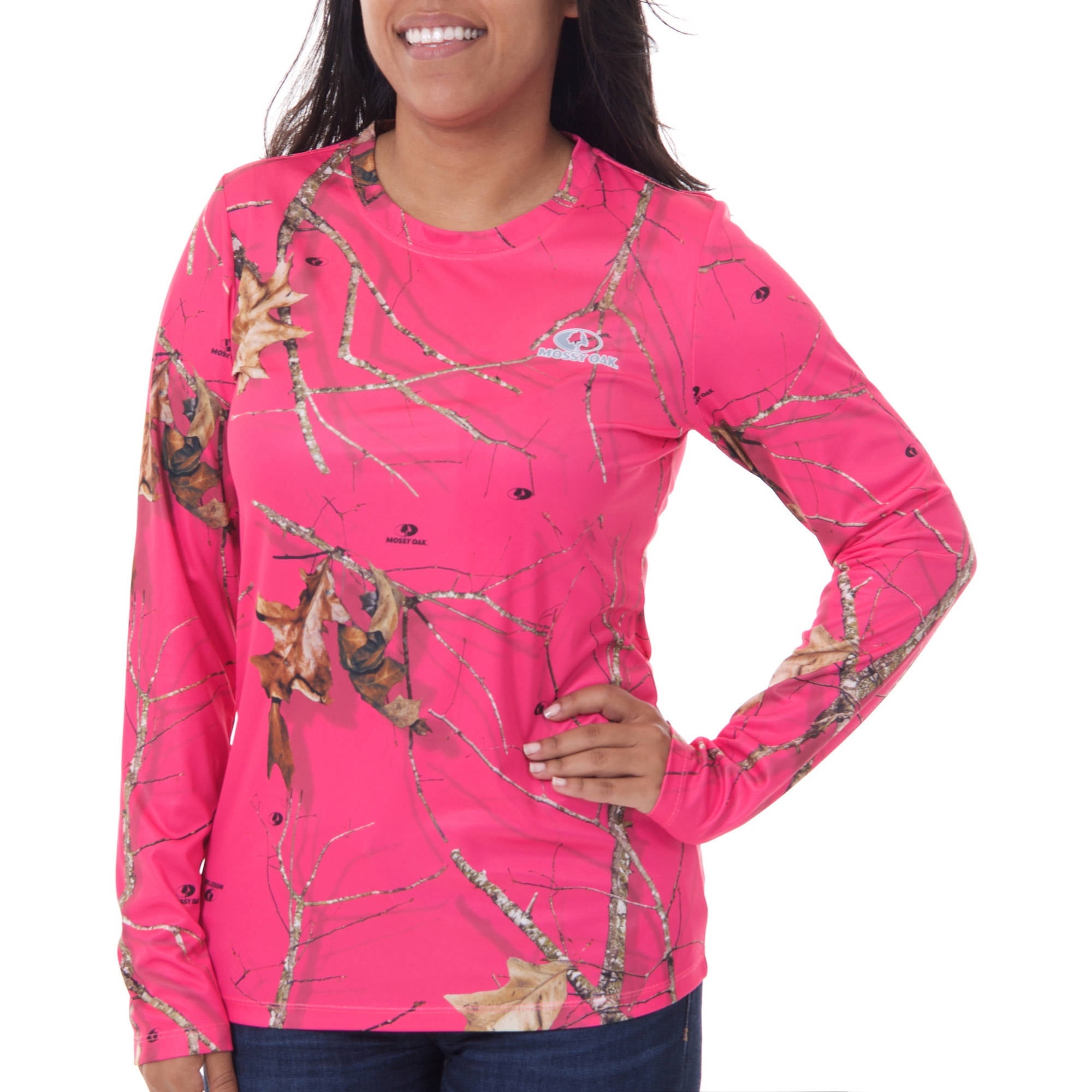 and Mossy Oak Women's Long Sleeve Camo 