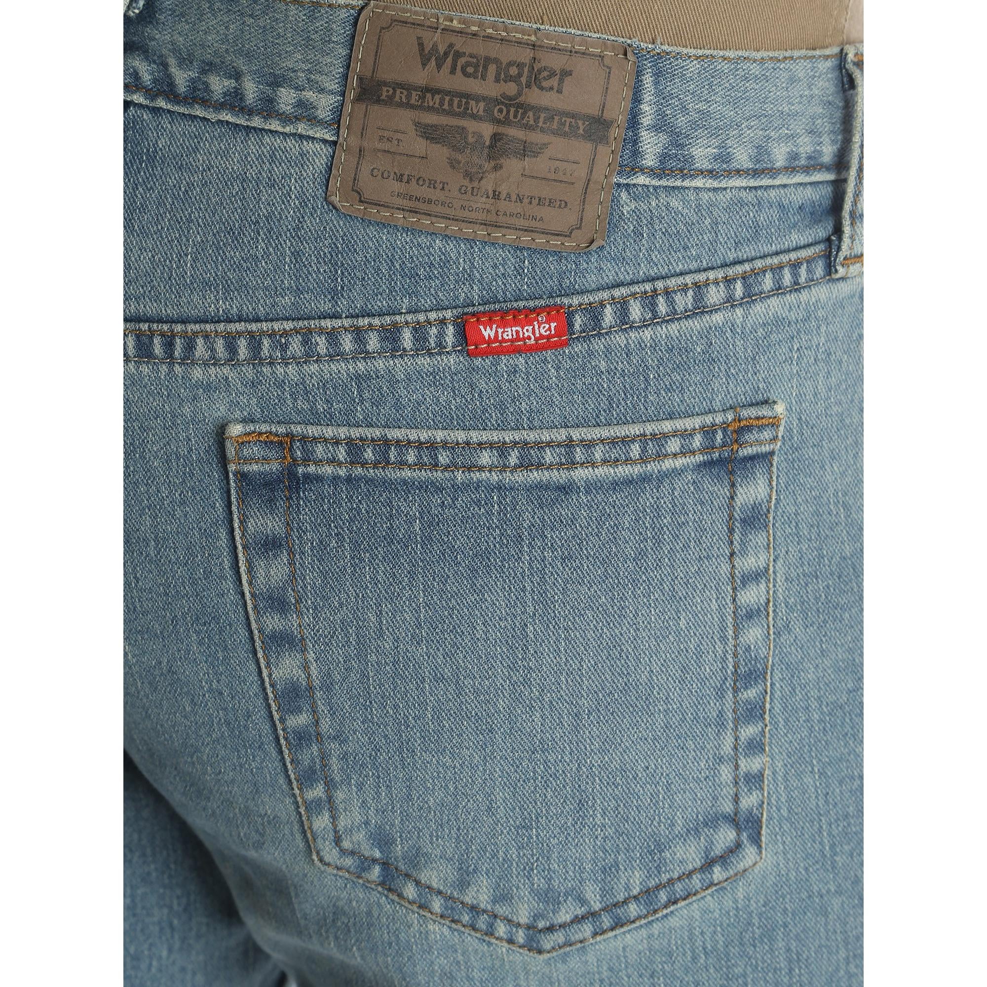 Wrangler Men's 5 Star Relaxed Fit Jean with Flex