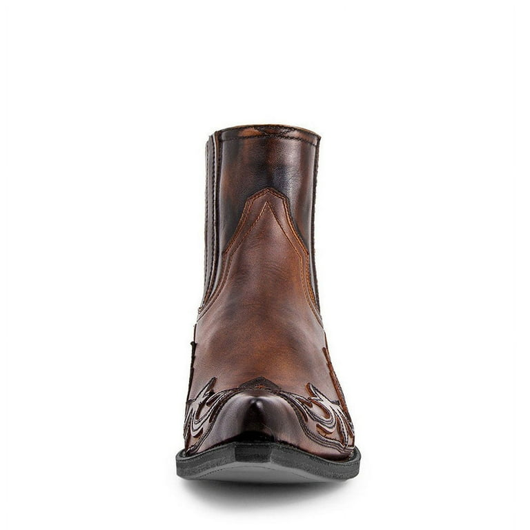 Men's Chelsea Boots Casual Comfortable High top Western