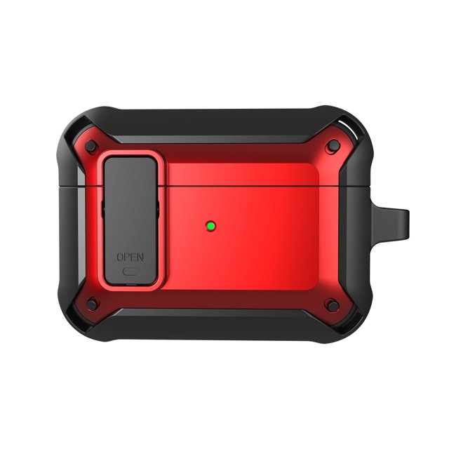 Electrochapa PC + TPU Funda protectora a prueba de golpes para auriculares AirPods Pro