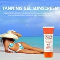 thumbnail image 5 of Orange Tanning Gel, Sun Tanning Gel, Fast-Absorbing Tan Accelerator for Faster Darker Tan, Mineral-Oil Free, Hydrating Balm-to-Oil Formula, Water-Resistant, Streak-Free Fake Tan, 5 of 7