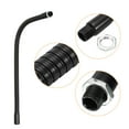 thumbnail image 4 of 30cm/12" Gooseneck, M10 Thread Metal Universal Hose Flexible Arm Gooseneck Tube Extension, Black, 4 of 7