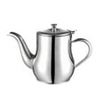 thumbnail image 2 of CNKOO Stainless Steel Oiler With Strainer Bacon Grease Container With Strainer And Spout Reusable Stainless Steel Oiler, 2 of 7