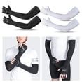 thumbnail image 3 of MYG une Paire de Manches de Protection Solaire en Soie Glacée Manches de Sport Pêche, 3 of 9