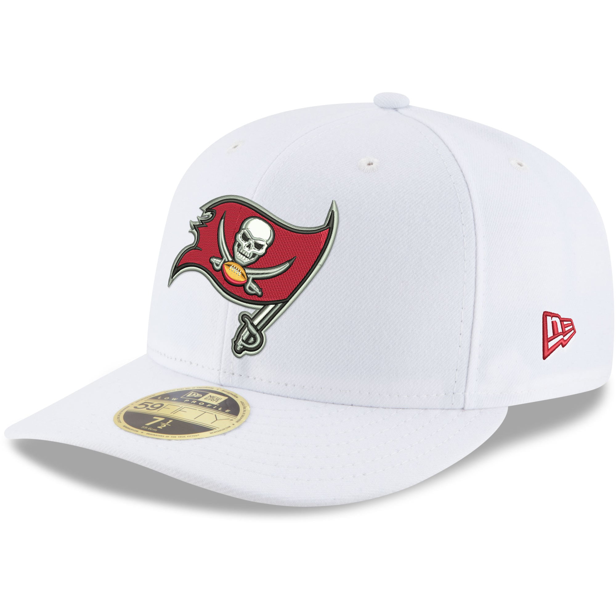 Tampa Bay Buccaneers New Era Team Logo Omaha Low Profile 59FIFTY Fitted ...