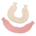 thumbnail image 1 of Bolsa De Agua Caliente Con Cuello En Forma De U Bolsa De Agua Caliente Con Cuello En Forma De U Aislamiento De Punto Doble Botella De Agua Caliente De Goma Con Cubierta Rosa, 1 of 8