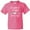 Neon Pink, variant on Nonna and Nonno Love Me- Heart Grandchild Youth T-Shirt