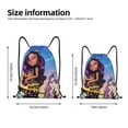 thumbnail image 2 of Pofeuu Monster High pour Sac à Cordon Résistant à l'Eau 210D Design Compact Pliable Gym Yoga Voyage Essentiels Léger Sac à Main-Petit, 2 of 6