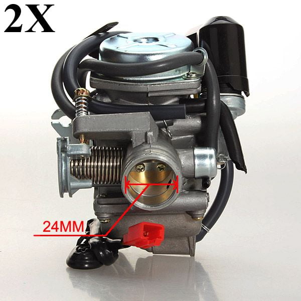 NAVARME Scooter 24mm 110 125 150CC GY6 Carb Carburetor For Moped ATV Go Kart Roketa SUNL 