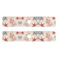 thumbnail image 7 of Yayeee Faucet Mat for Kitchen Sink 30" Diatomite Long Splash Guard Pad, Light Red Starfish, 2 Pack, 7 of 7