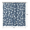 thumbnail image 5 of Waterproof Beautiful Colorful Floral Shower Curtain 72x72 Inch Boho Style Polyester Unique Shower Curtain for Bathroom Hotel Home Decor with 12 Plastic Hooks, 5 of 5