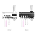 thumbnail image 2 of Estante para cepillos de dientes,Desinfectante UV para cepillos de dientes Fotocatalizador inteligen CACAGOO Negro, 2 of 7