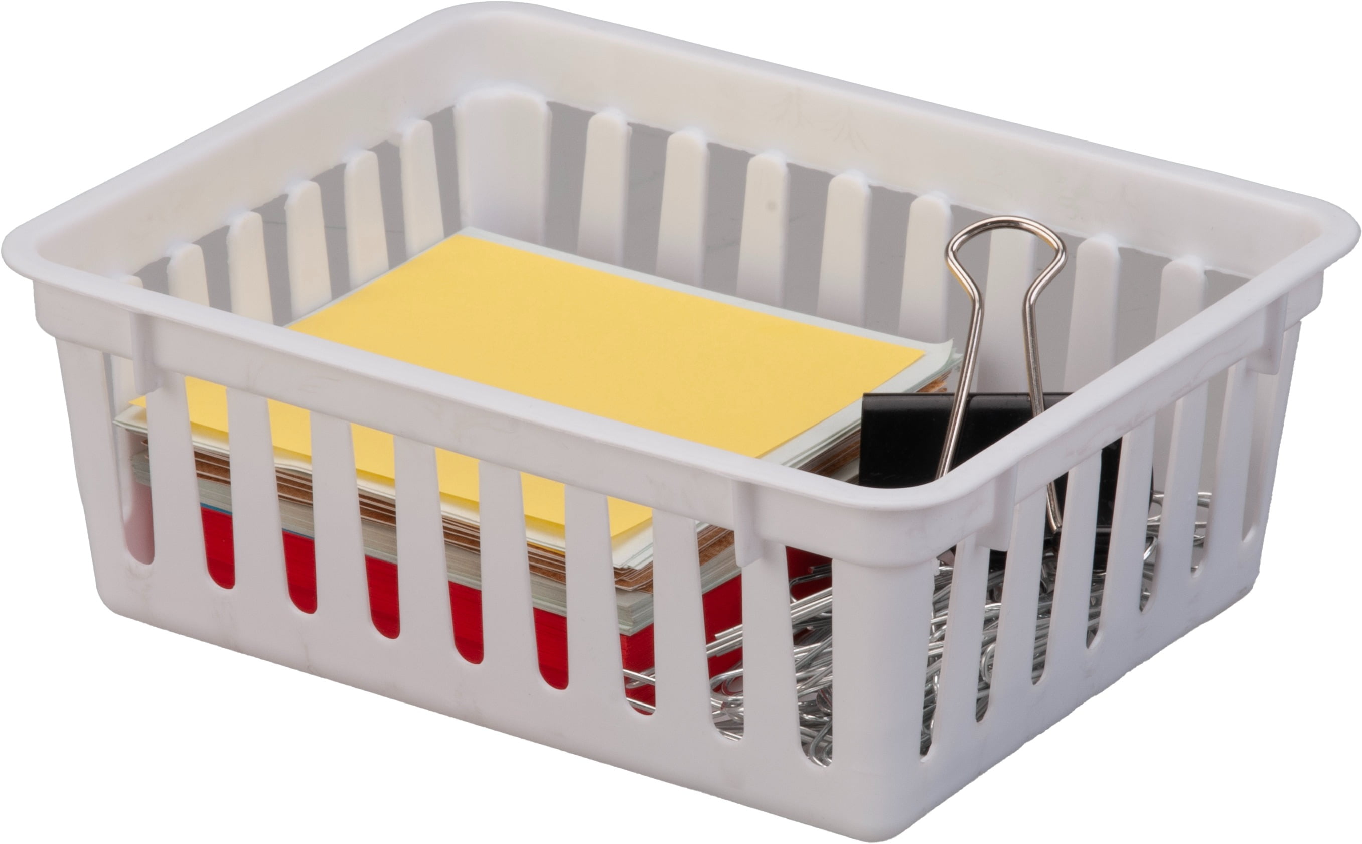 Mainstays 3Pack Square Mini Plastic Storage Tray Organizers