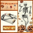 thumbnail image 6 of 50"x60" Halloween Throw Blanket Cute Dancing Skeleton Pumpkin Flannel Fleece Blanket Fall Halloween Themed Soft Plush Warm Decoration Blankets Halloween Party Gifts for Women Men Girls, 6 of 6