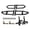 Disc Brake, variant on M14 Lower Swingarm Tie Rod End, 14mm Swing Arm Tie Rod for Go kart Karting ATV UTV Quad Bike Golf Cart 4 Wheelers Drift Trike Dune Buggy