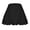 Black, variant on Luxalzxs Bubble Mini Skirt for Women Elastic Waist Pleated Puffy Short Skirts A-Line Ruffle Hem Flared Mini Balloon Skirts Summer Going Out Skirt