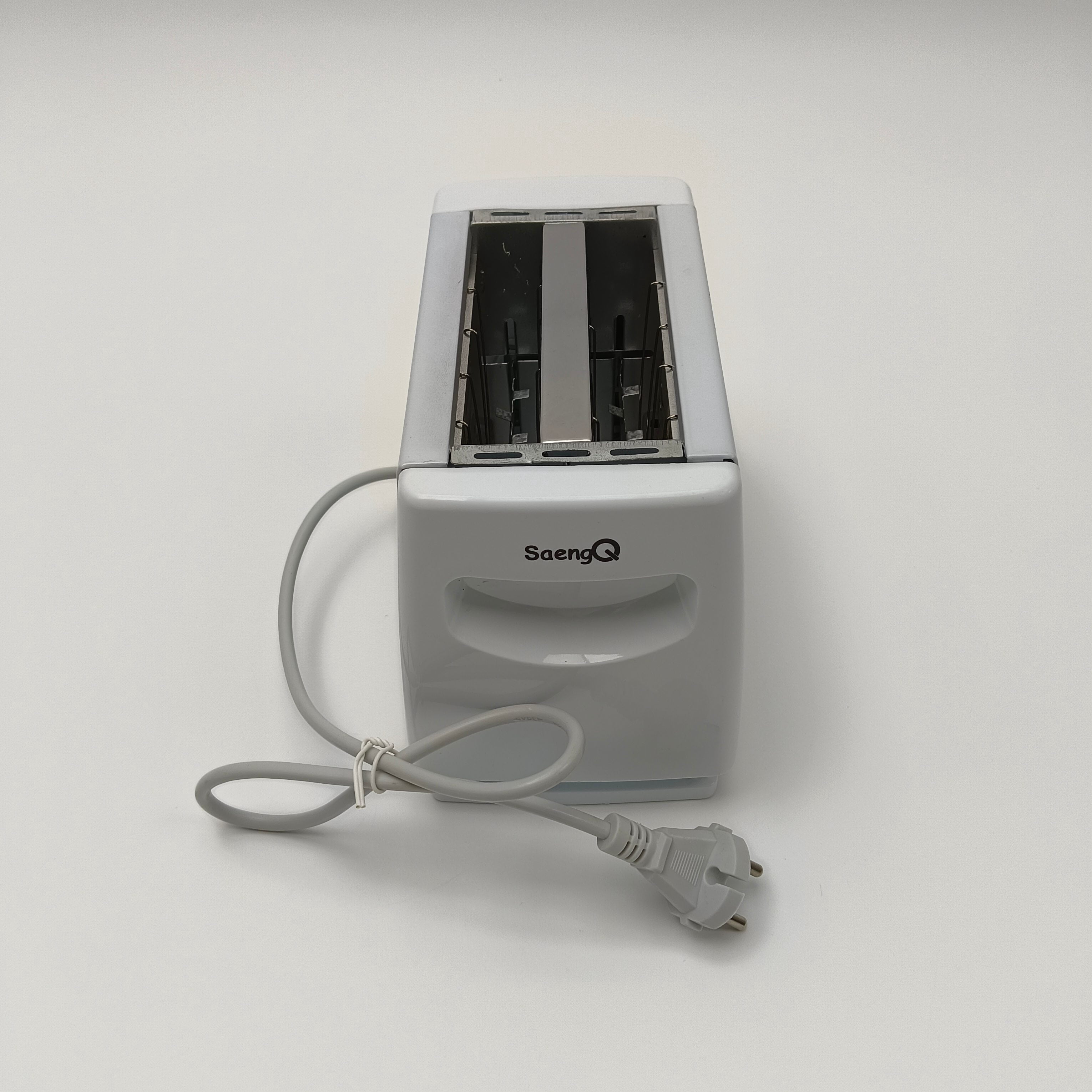 SaengQ Electric toasters White double-slot toaster - Arc-shaped ergonomic handle