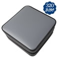 thumbnail image 2 of CD Carrying Case Portable 320-Capacity Heavy Duty CD Storage Case CD Organizer, 2 of 10