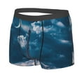 thumbnail image 2 of Kll Eiffel Tower At Night Men'S Cotton Boxer Briefs Underwear-Small, 2 of 9