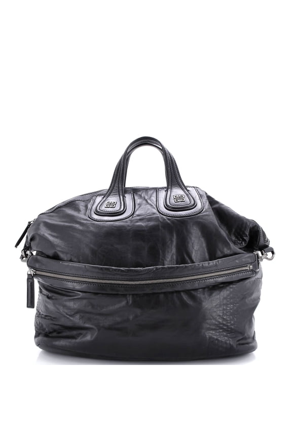 Pre-Owned Nightingale Satchel Embossed Leather Large By Rebag