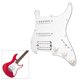 thumbnail image 3 of Placa de selección SSH de 3 capas Pickguard prealambrado cargado Humbucker Set de Strat ST de la guitarra eléctrica blanca de la perla Maboto Placa de selección, 3 of 6